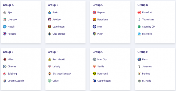 Groups stages of UEFA Champions League start, as teams vie to reach the ...